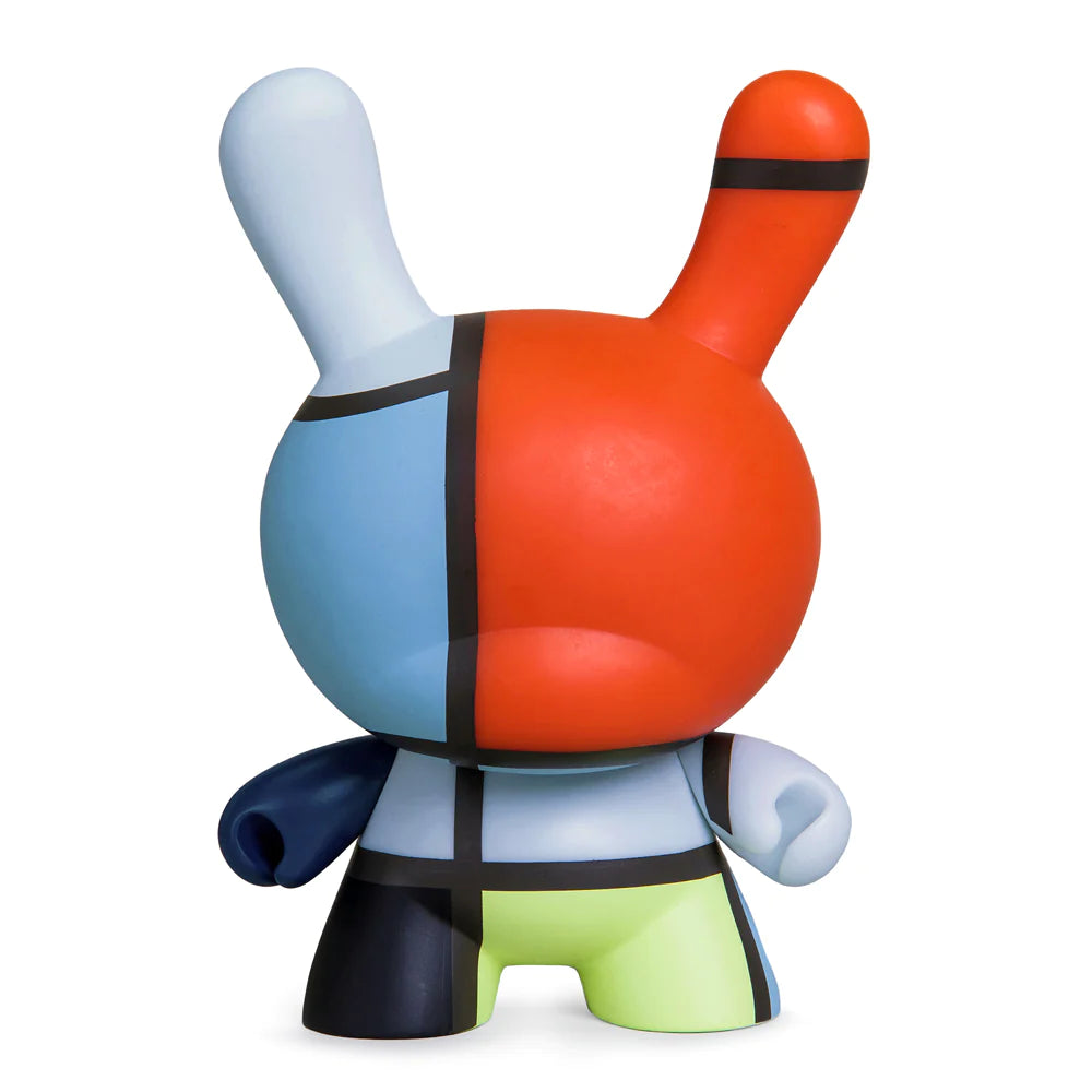 Kidrobot Met Gala Piet Mondrian Composition 8in Dunny Figure