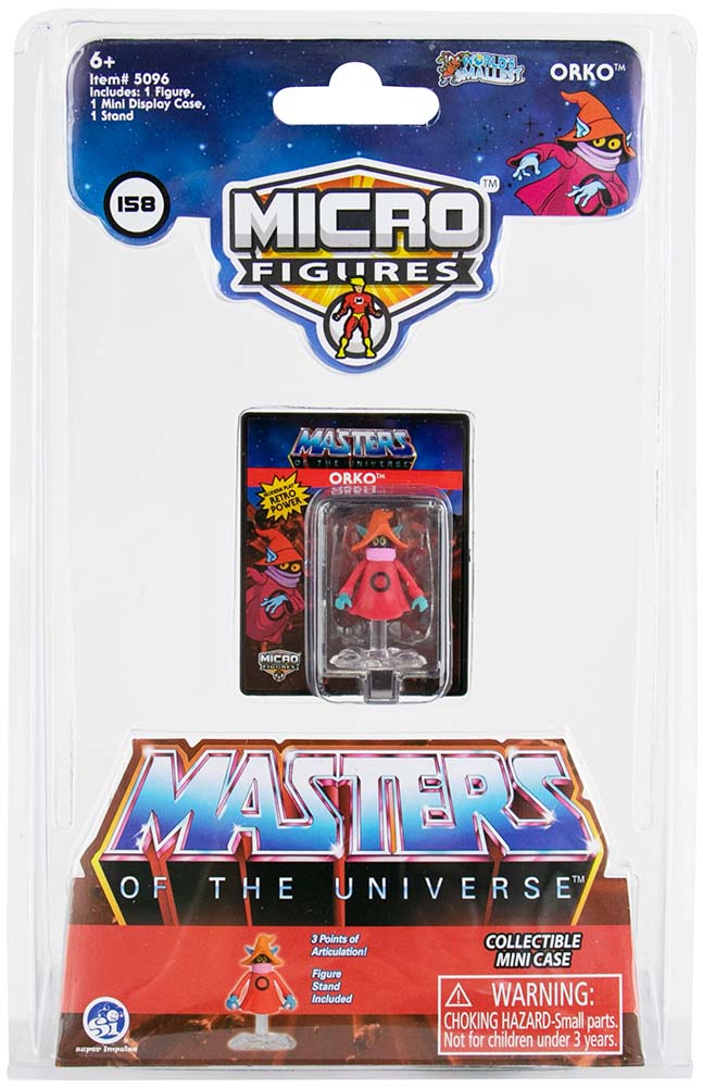 World's Smallest Micro Figures Masters of the Universe Orko