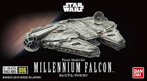 Star Wars 006 Millennium Falcon Vehicle Model Kit