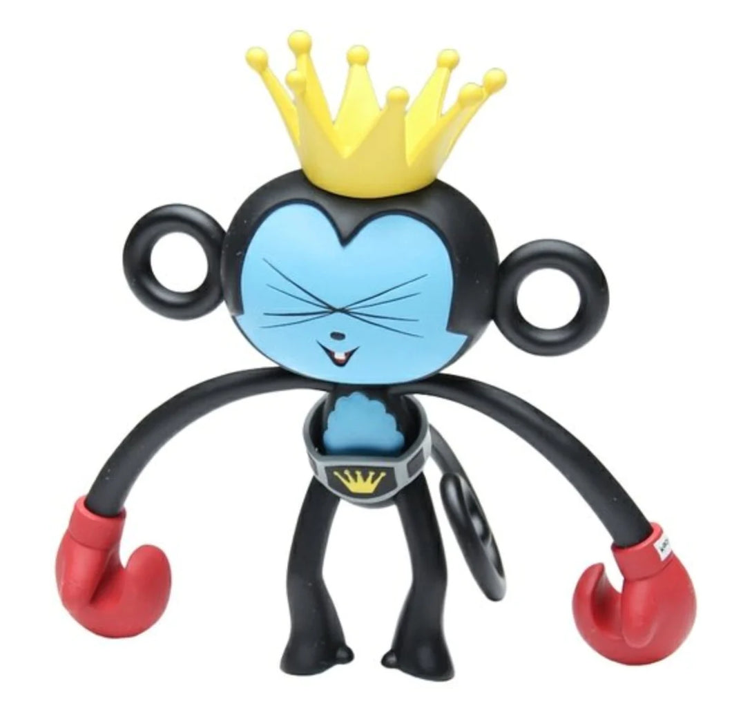 Ha-Choo Monkey Style Boxing Figure (Blue)