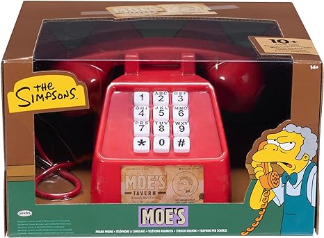 Jakks Pacific The Simpsons - Moe's Tavern Prank Phone