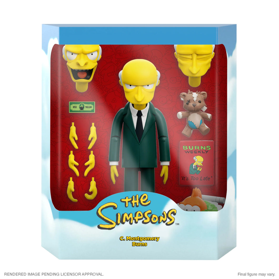 Super7 ULTIMATES! The Simpsons - Mr. Burns Action Figure