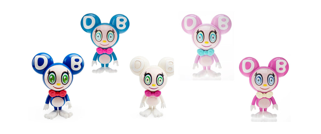 Takashi Murakami DOB-kun Figure - Set of 5