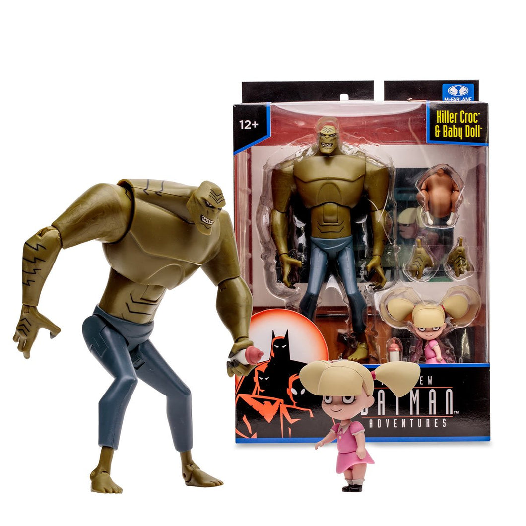 The New Batman Adventures Action Figure - Killer Croc & Baby Doll