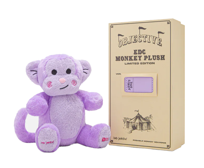 Objective Collectibles - EDC Purple Monkey Plush