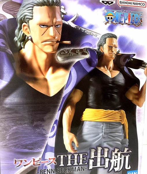Banpresto Benn Beckman One Piece Action Figure – The Shukko, 17 Cm, PVC, Multicolore, BP89296P, Collezione Ufficiale