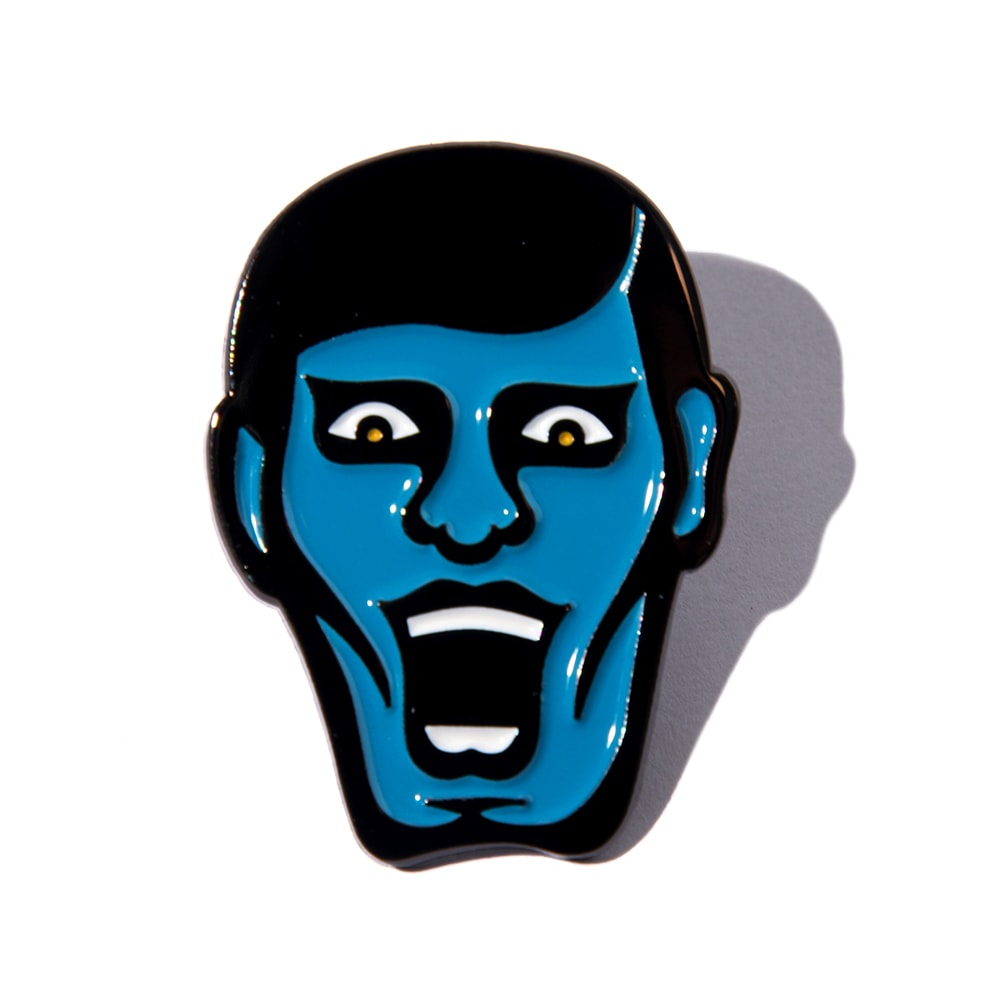 Punk Drunkers PDS Aitsu Enamel Pin - Blue