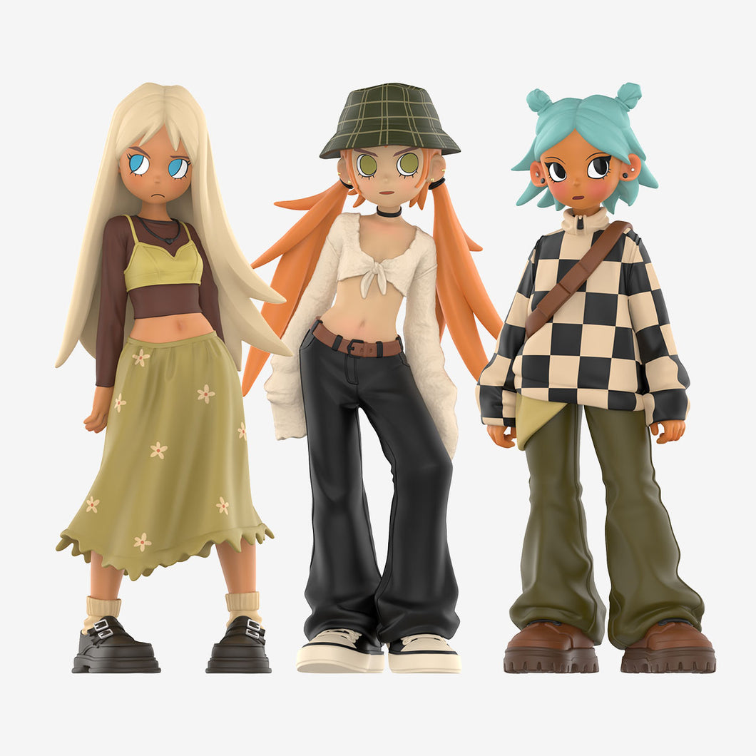 Pop Mart Official Peach Riot Street Style Figures