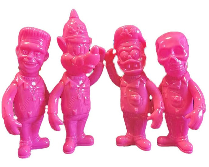 Phantom Fuckers Sofubi Figure Set (Hot Pink)