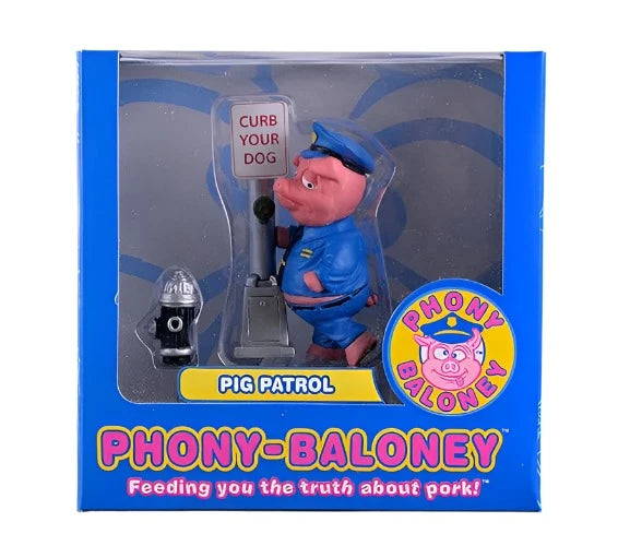 SEEN Phony Baloney Pig Patrol Figure