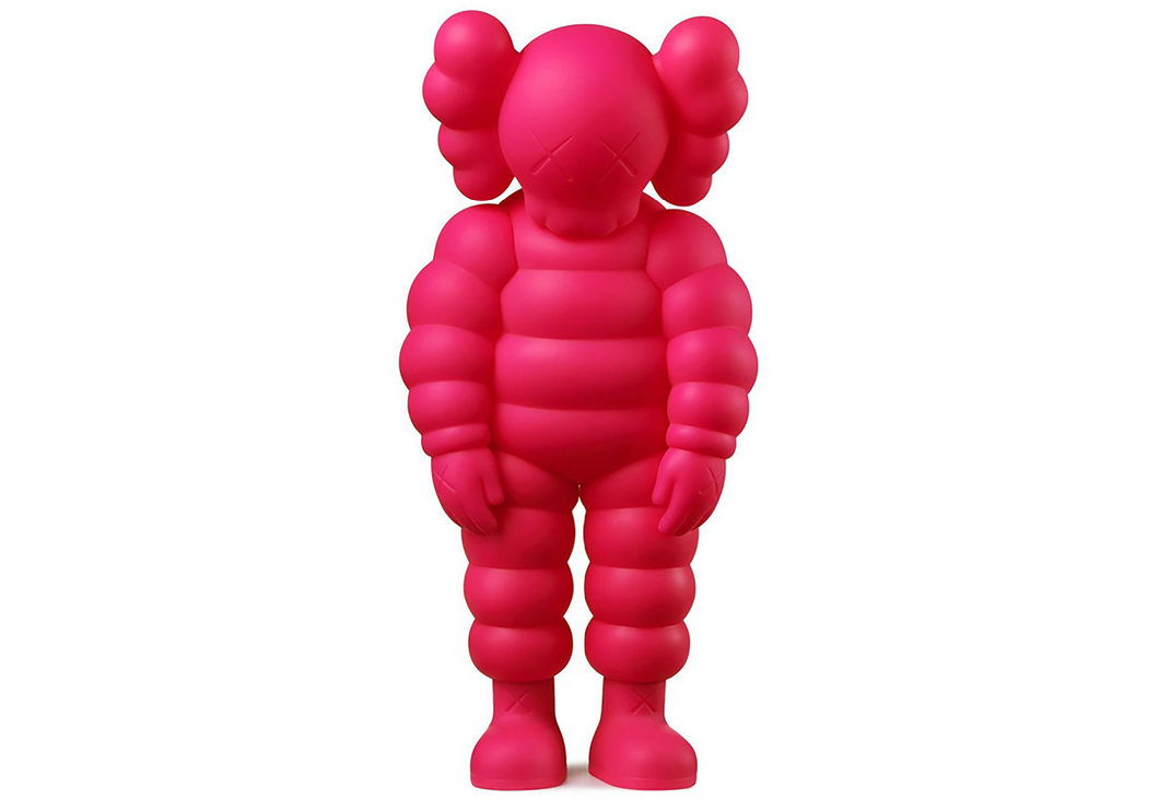 KAWS What Party Vinyl Figure (Pink)