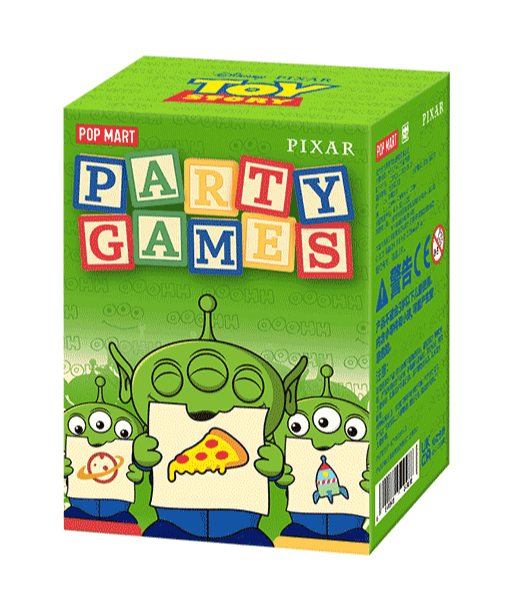 Pop Mart Official Pixar Alien Party Games Series Blind Box