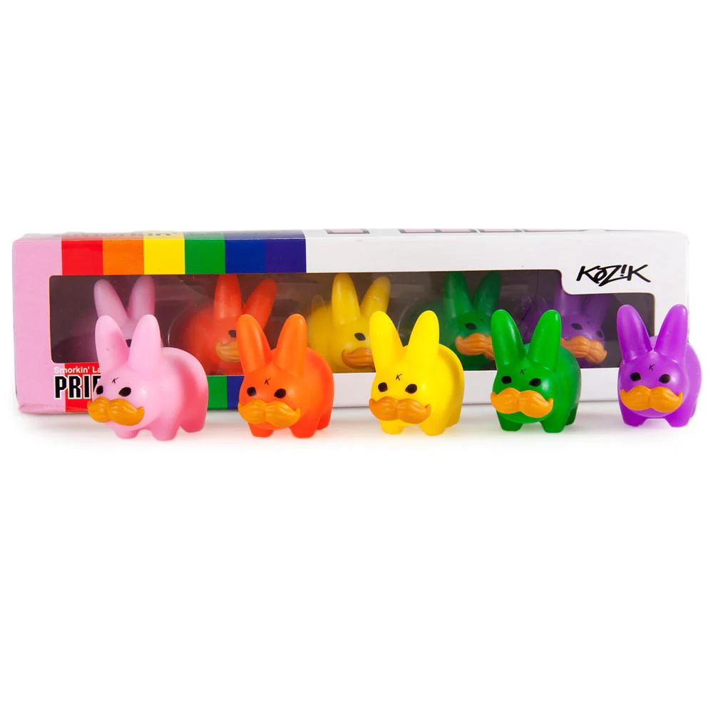 Frank Kozik Mini Labbit Pride 'Stache Set