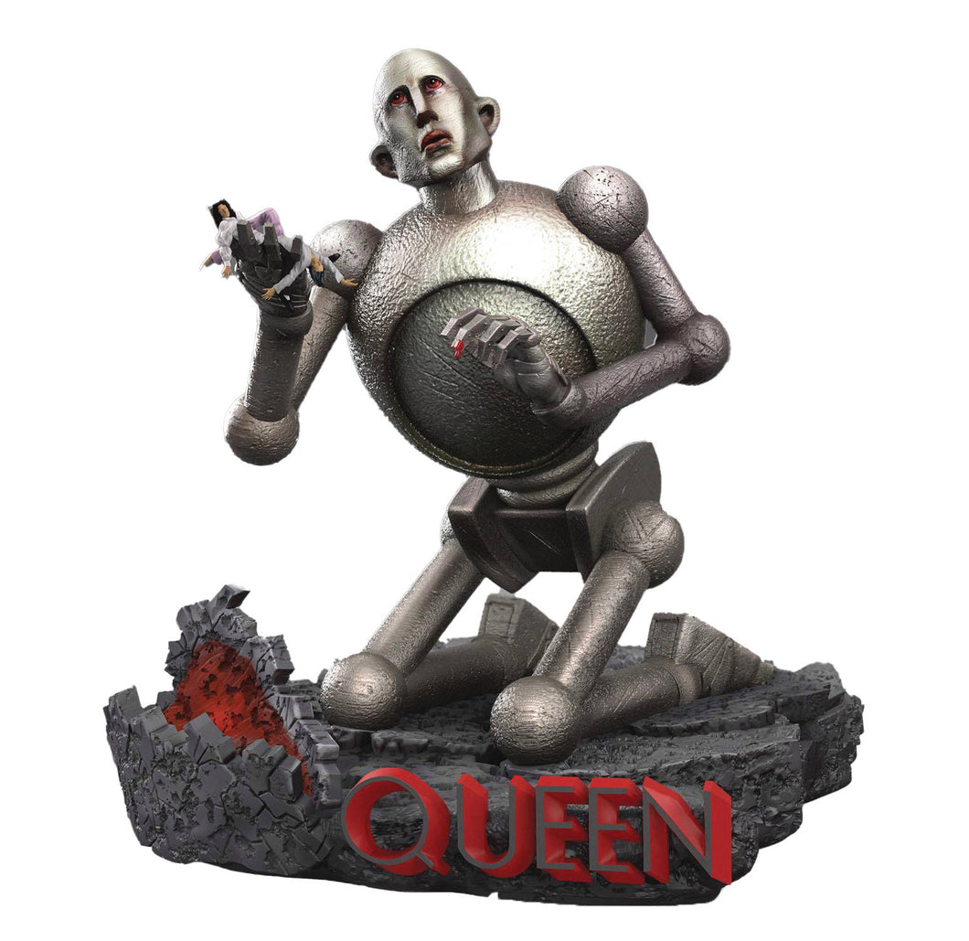 Knucklebonz 3D Vinyl Statue - Queen Robot News of the World