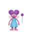Load image into Gallery viewer, Sesame Street ReAction Figures Wave 5  Abby Cadabby
