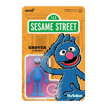 Load image into Gallery viewer, Sesame Street ReAction Figures Wave 5  Grover
