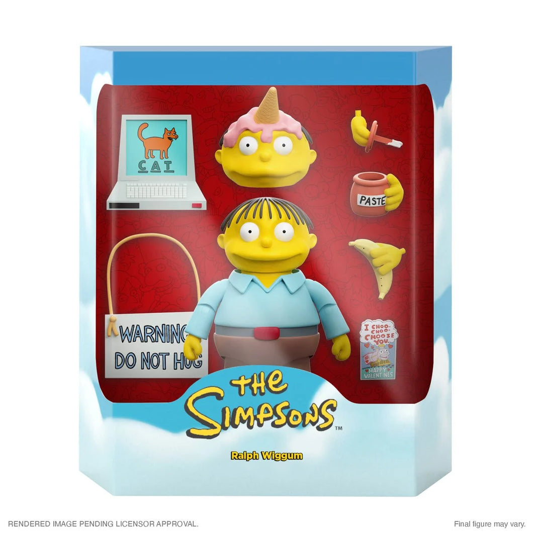 Super7 ULTIMATES! The Simpsons - Ralph Wiggum Action Figure