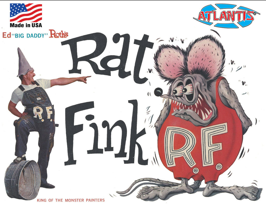 Ed Big Daddy Roth Rat Fink Plastic Model Kit