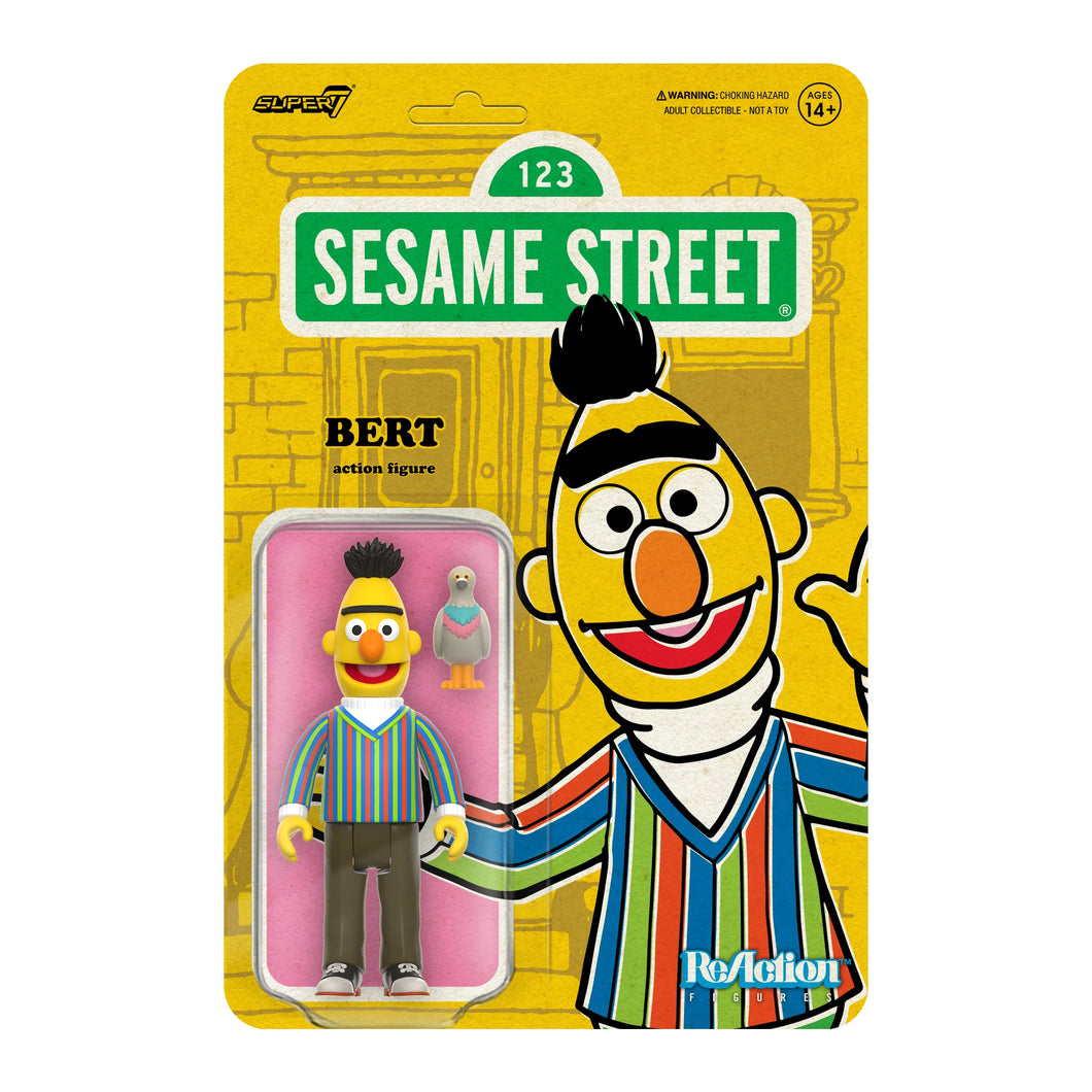 Super7 Sesame Street ReAction Figure - Bert