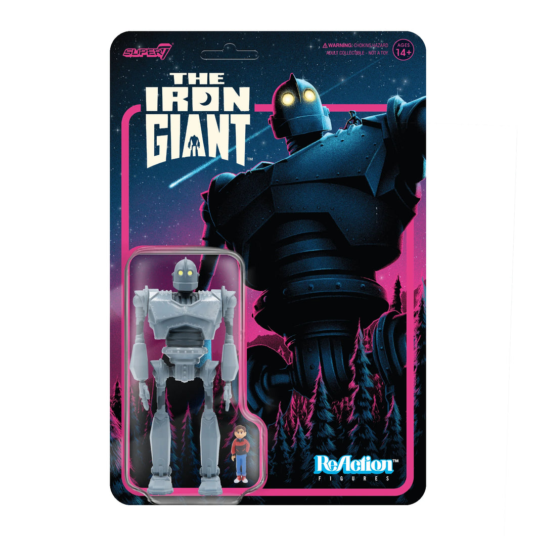 Super7 Iron Giant ReAction Figure - The Iron Giant (with Hogarth Hughes)