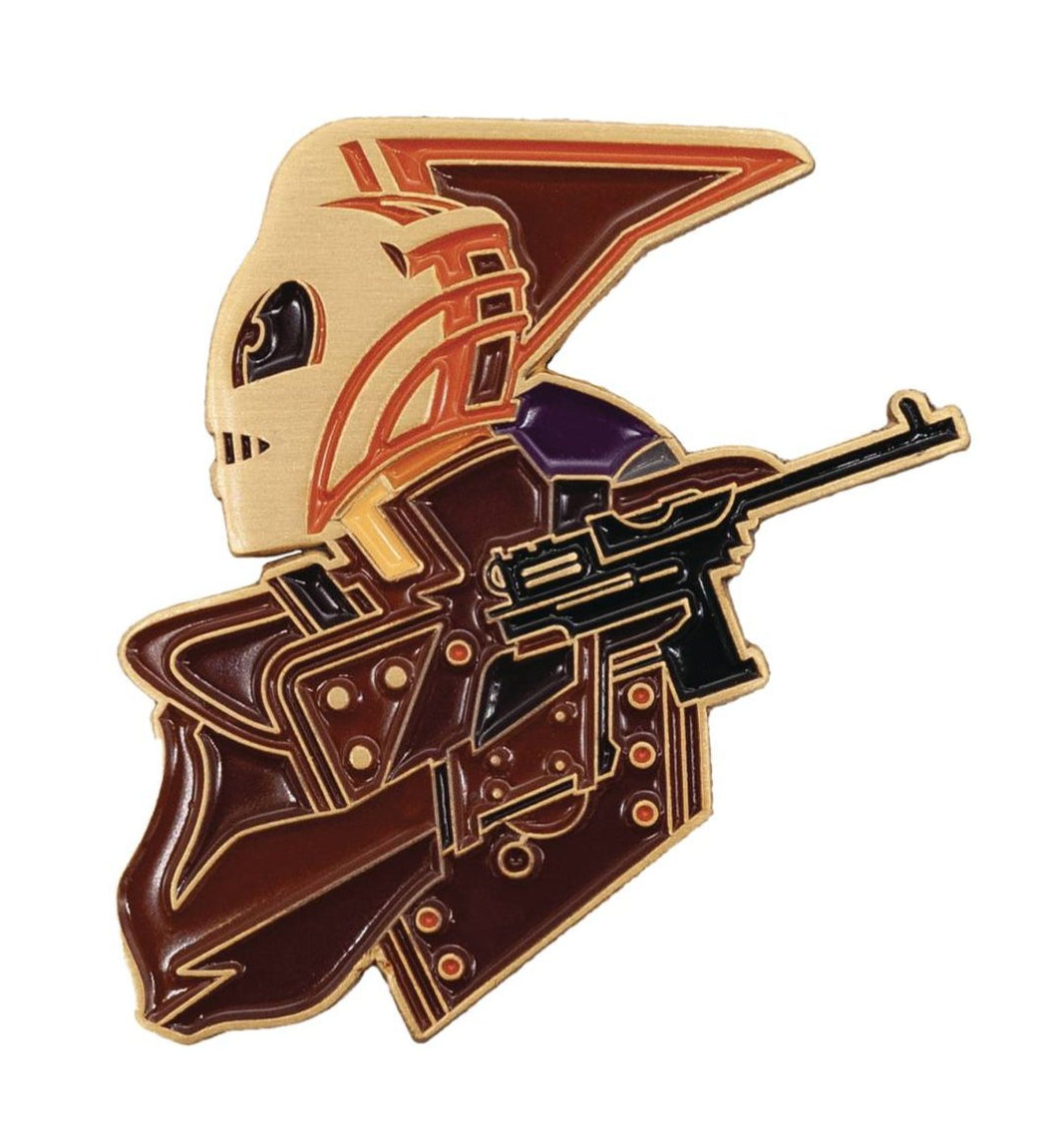 The Rocketeer Bust Enamel Pin