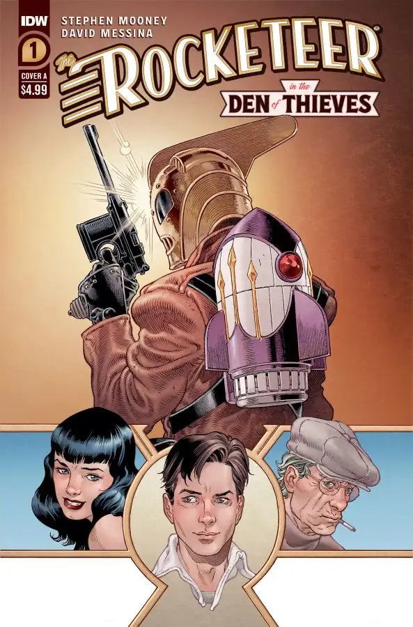 Rocketeer Den of Thieves #1 (Cover A: Rodriguez)