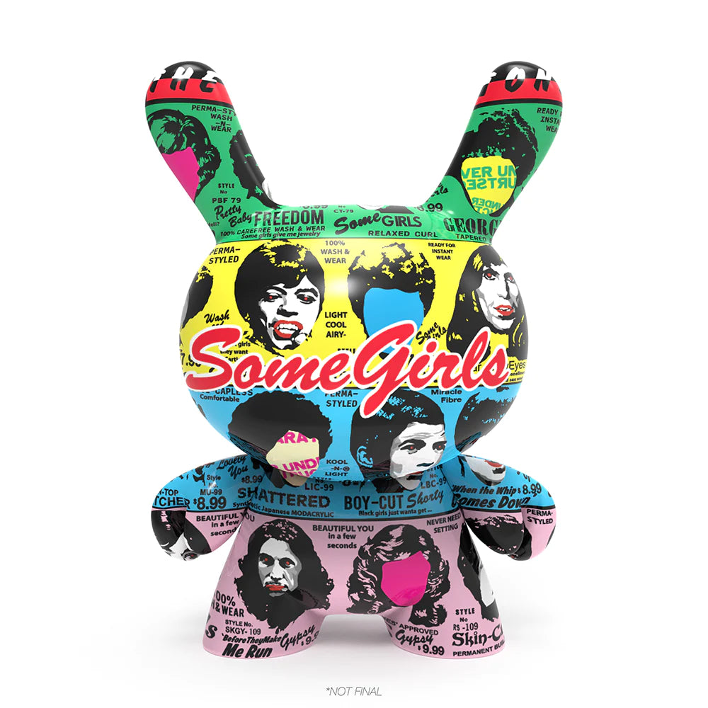 Kidrobot The Rolling Stones 8in Icon Dunny - Some Girls