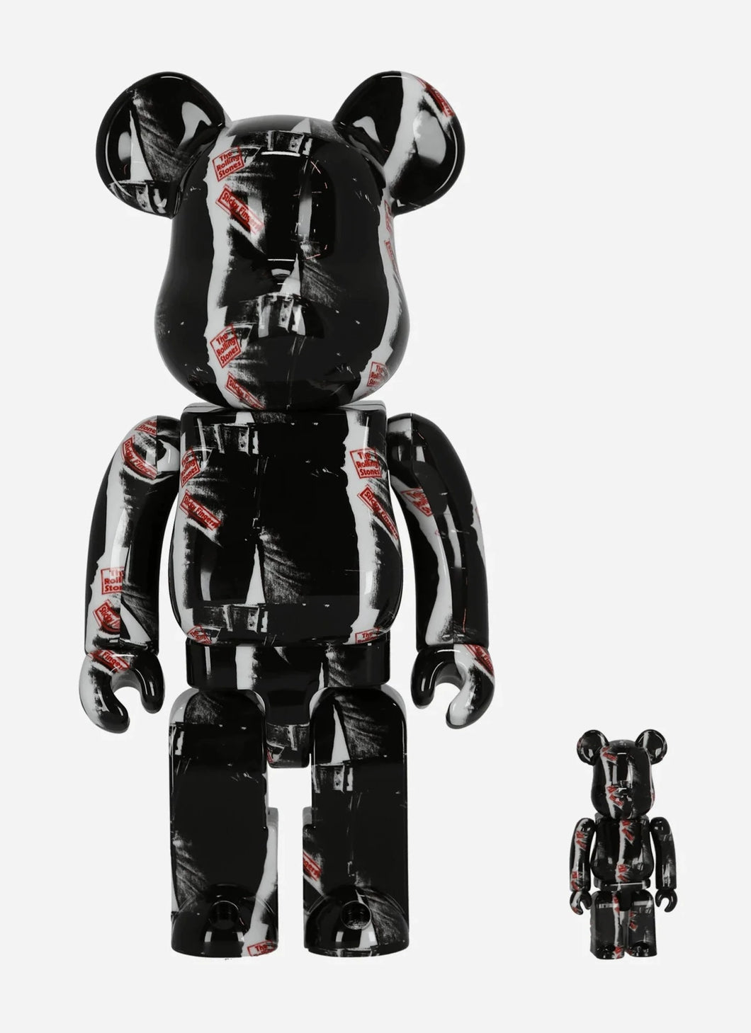 BE@RBRICK ROLLING STONES STICKY FINGERS MULTICOLOR 400% + 100%
