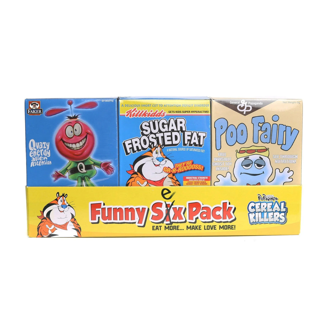 Ron English Cereal Killers Six Pack Set