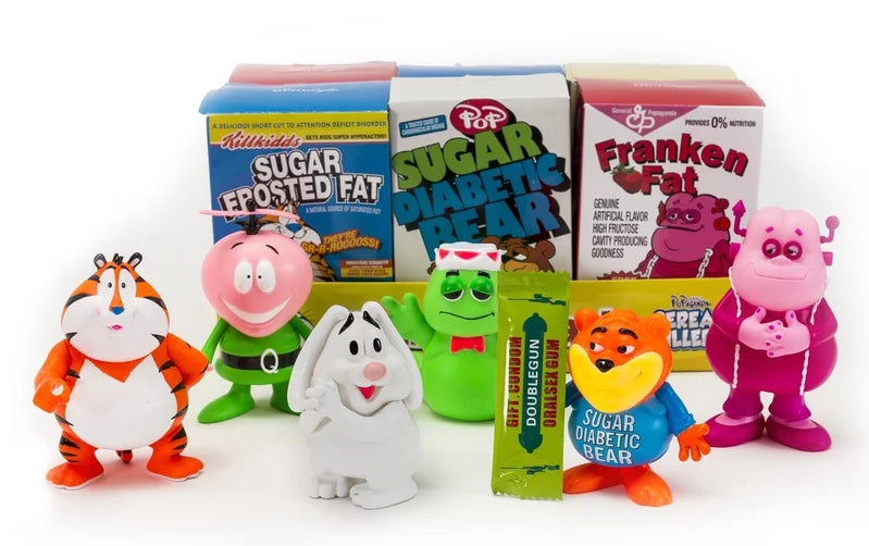 Ron English Cereal Killers Sex Pack Set – 3DRetro Ron English Cereal Killers Sex Pack Set – 3DRetro