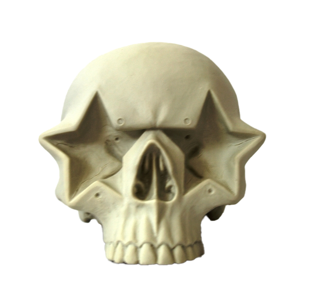 Ron English Star Skull Figure