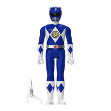 Load image into Gallery viewer, Super7 Mighty Morphin Power Rangers ReAction SDCC 2023 Figure - Blue Ranger (Triangle Box)
