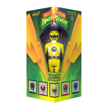 Load image into Gallery viewer, Super7 Mighty Morphin Power Rangers ReAction SDCC 2023 Figure - Yellow Ranger (Triangle Box)
