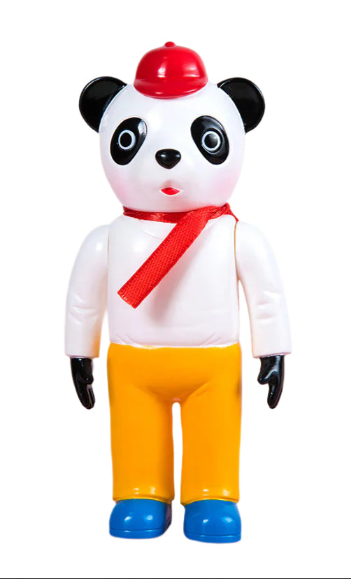 Pointless Island Sofubi Figure - Big Panda (Showa Colorway)