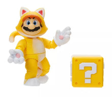 Load image into Gallery viewer, Super Mario Movie Cat Mario Figure
