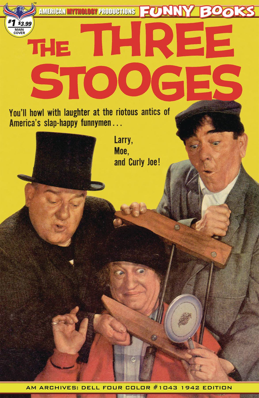 The Three Stooges Four Color 1959 #1 - Main Cover