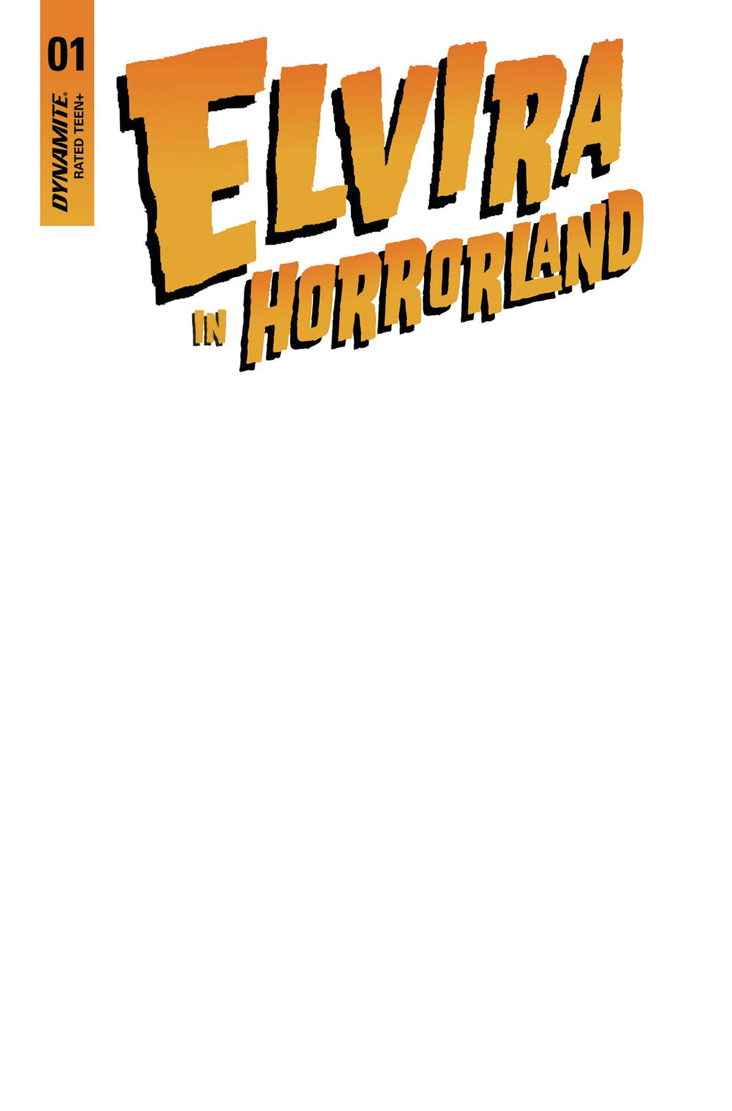 Elvira in Horrorland #1 - Cover E Sketch Cover