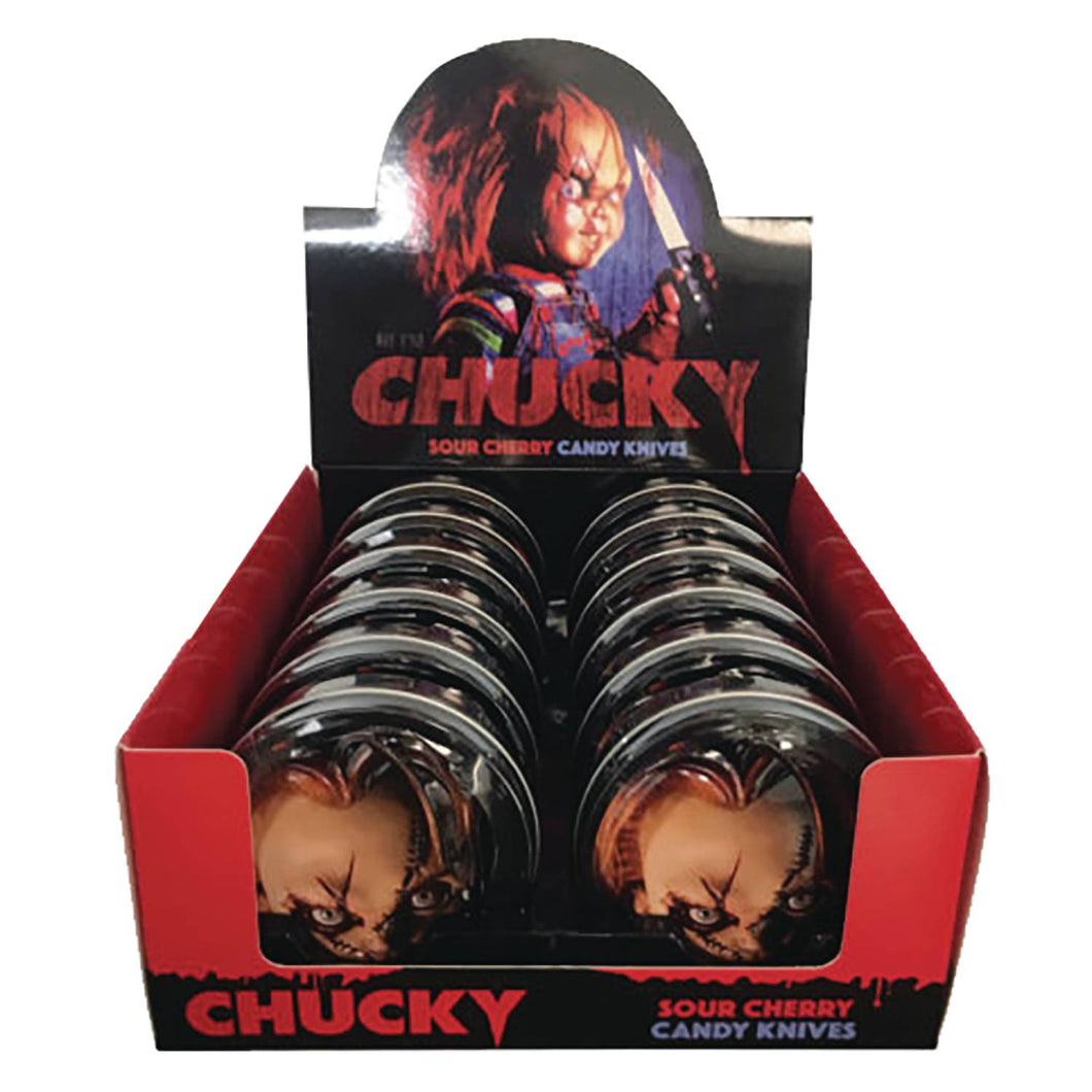 CHUCKY CHILDS PLAY CANDY TIN