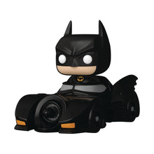 Load image into Gallery viewer, FUNKO POP! 522 POP RIDES DLX BATMAN 85TH BATMAN W BATMOBILE VIN FIG
