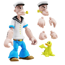 Load image into Gallery viewer, Popeye Classics - Popeye WV3 1st Appearance White Shirt Action Figure
