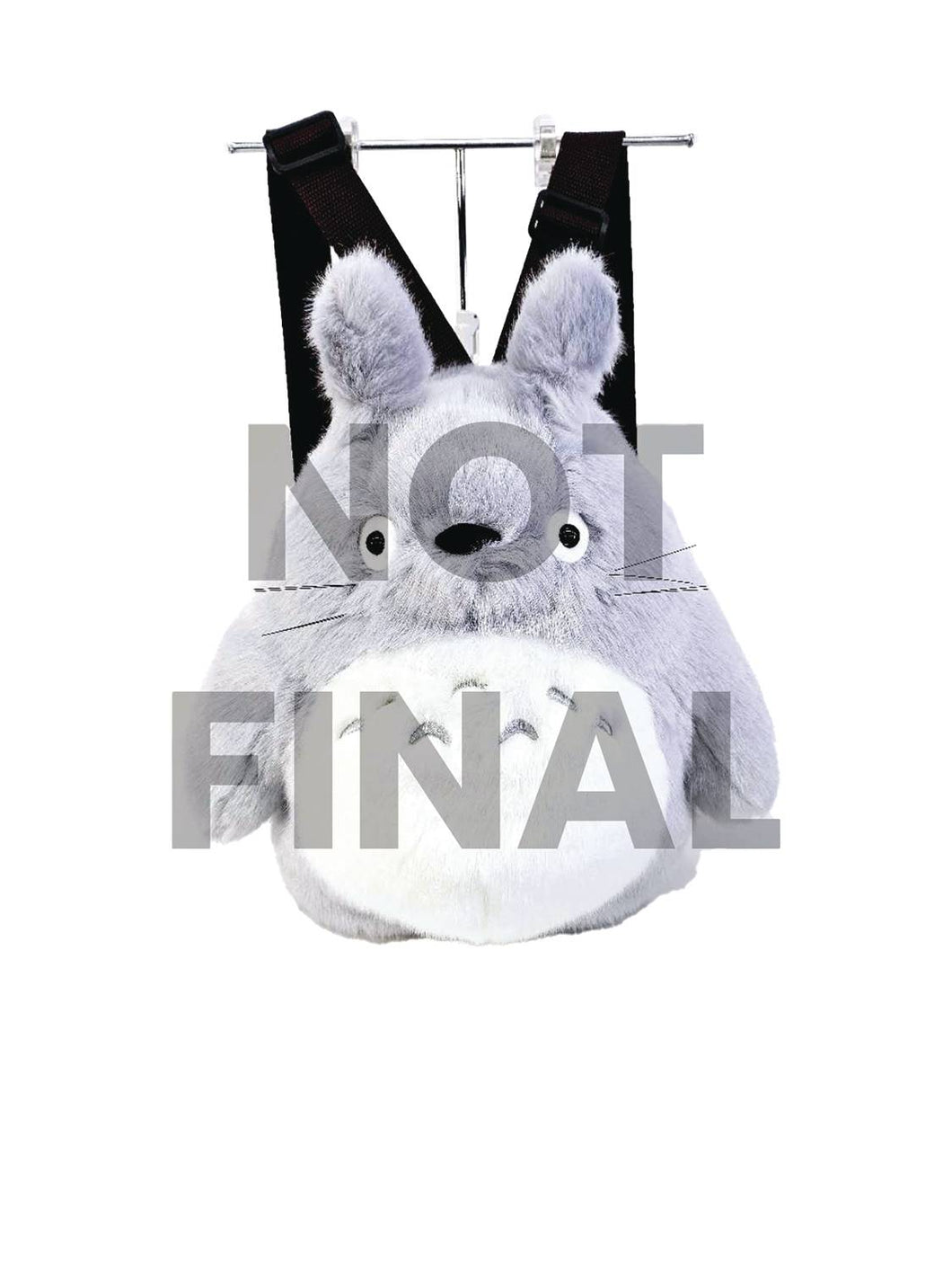 MY NEIGHBOR TOTORO BIG GRAY TOTORO PLUSH BACKPACK