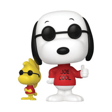 Load image into Gallery viewer, Funko Pop! Television 1680 Peanuts - Joe Cool with Woodstock
