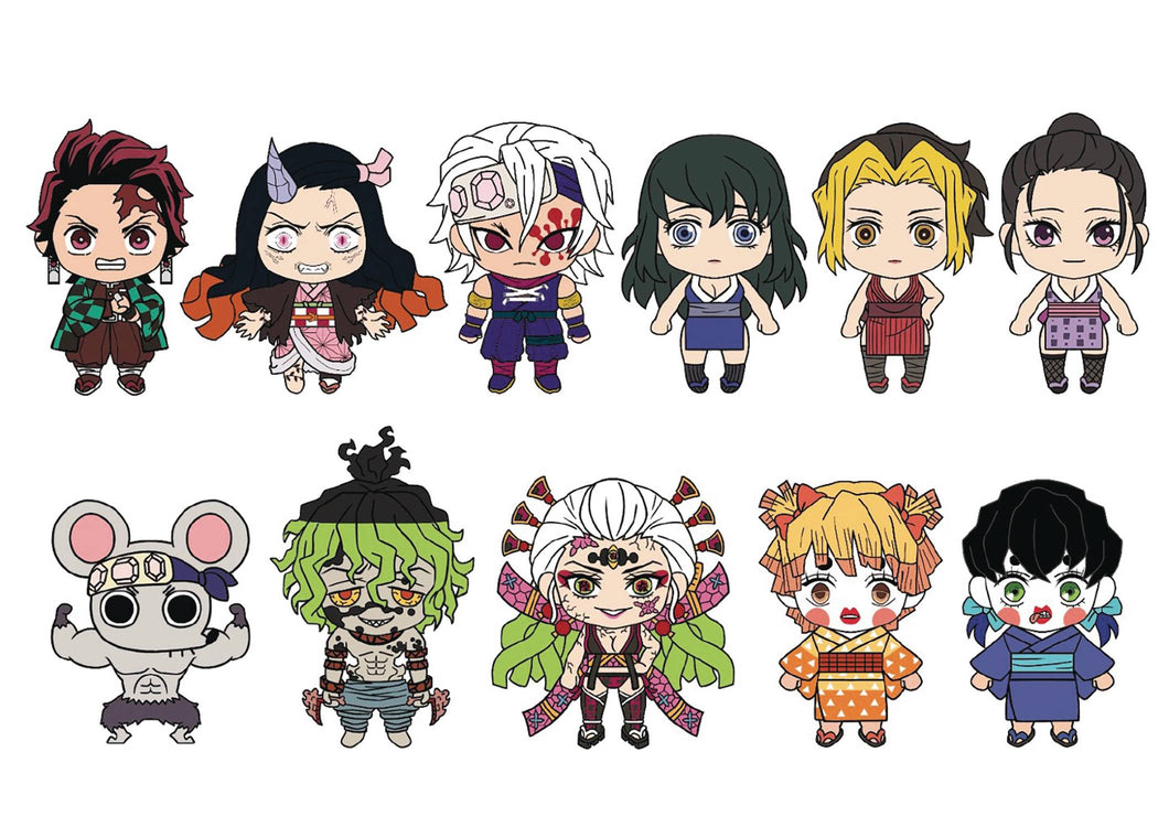 Demon Slayer Series 6 3D Foam Bag Clip