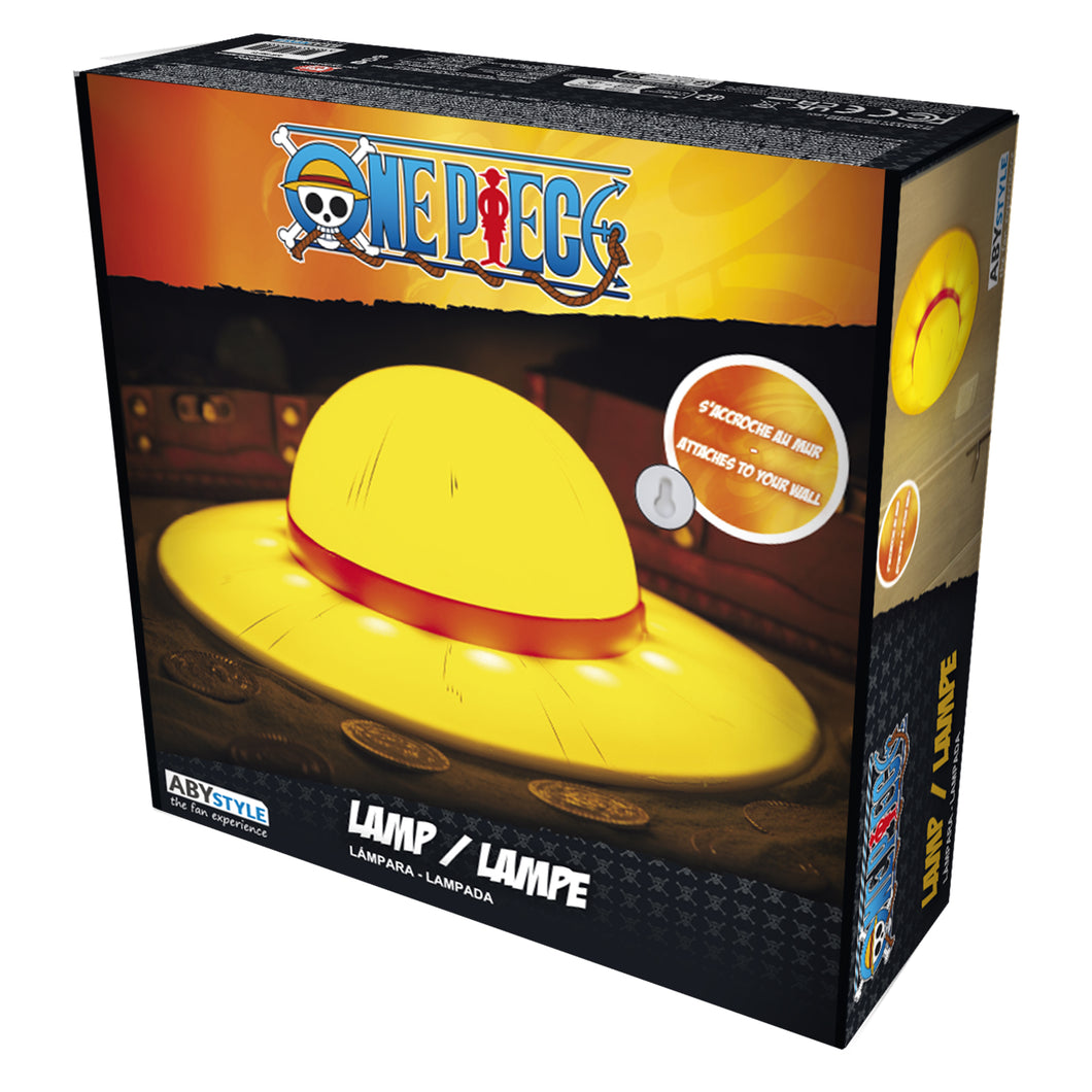 One Piece Straw Hat Lamp