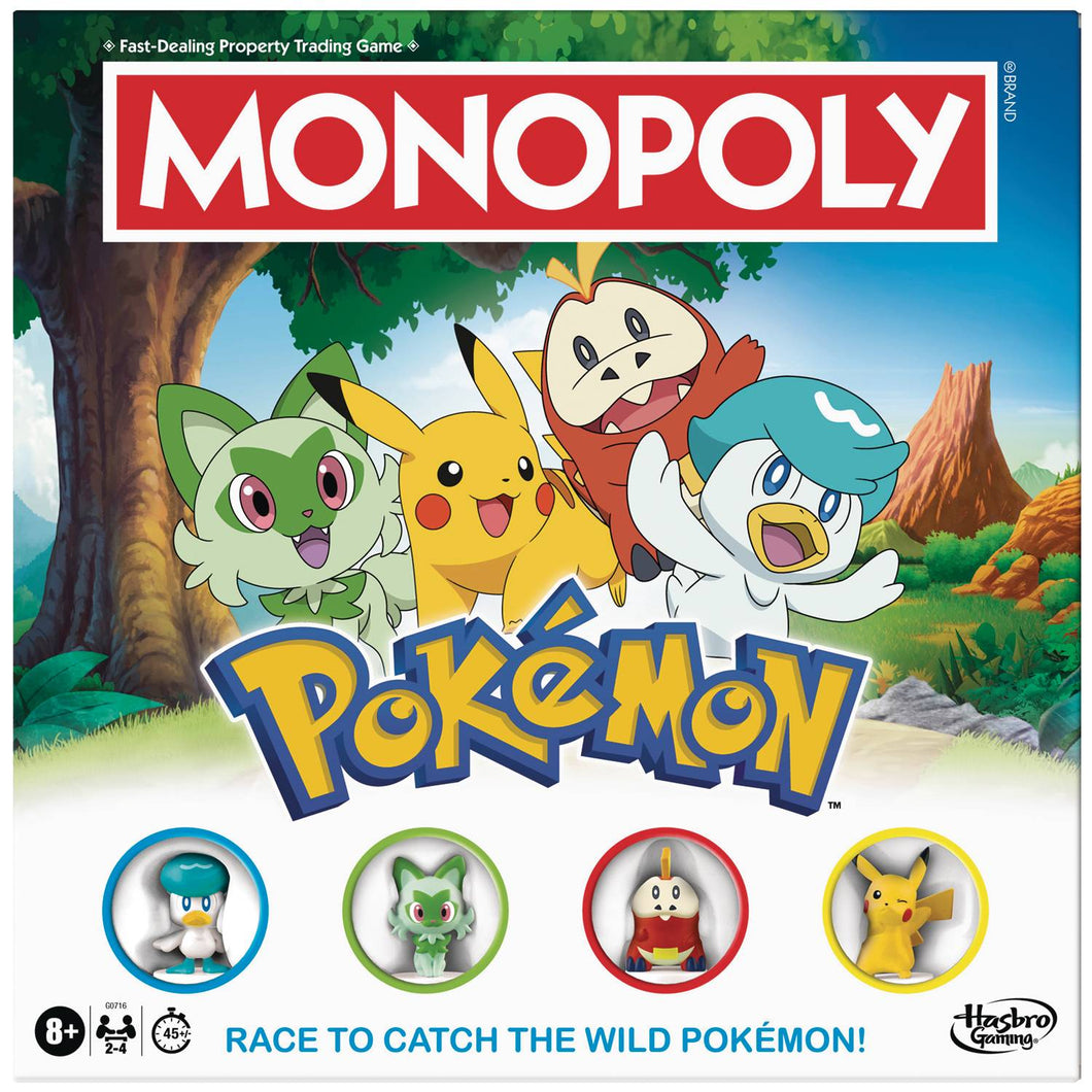 Pokémon Edition Monopoly Game