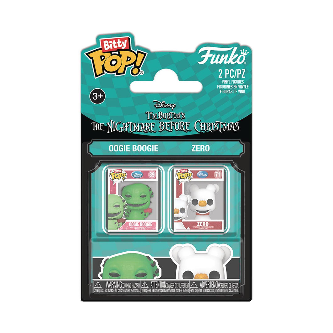 Funko Bitty Pop! Disney 2 Pack - Oogie Boogie & Zero