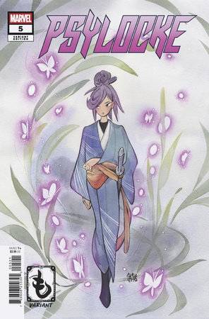 Psylocke #5 Comic Book - Peach Momoko Variant