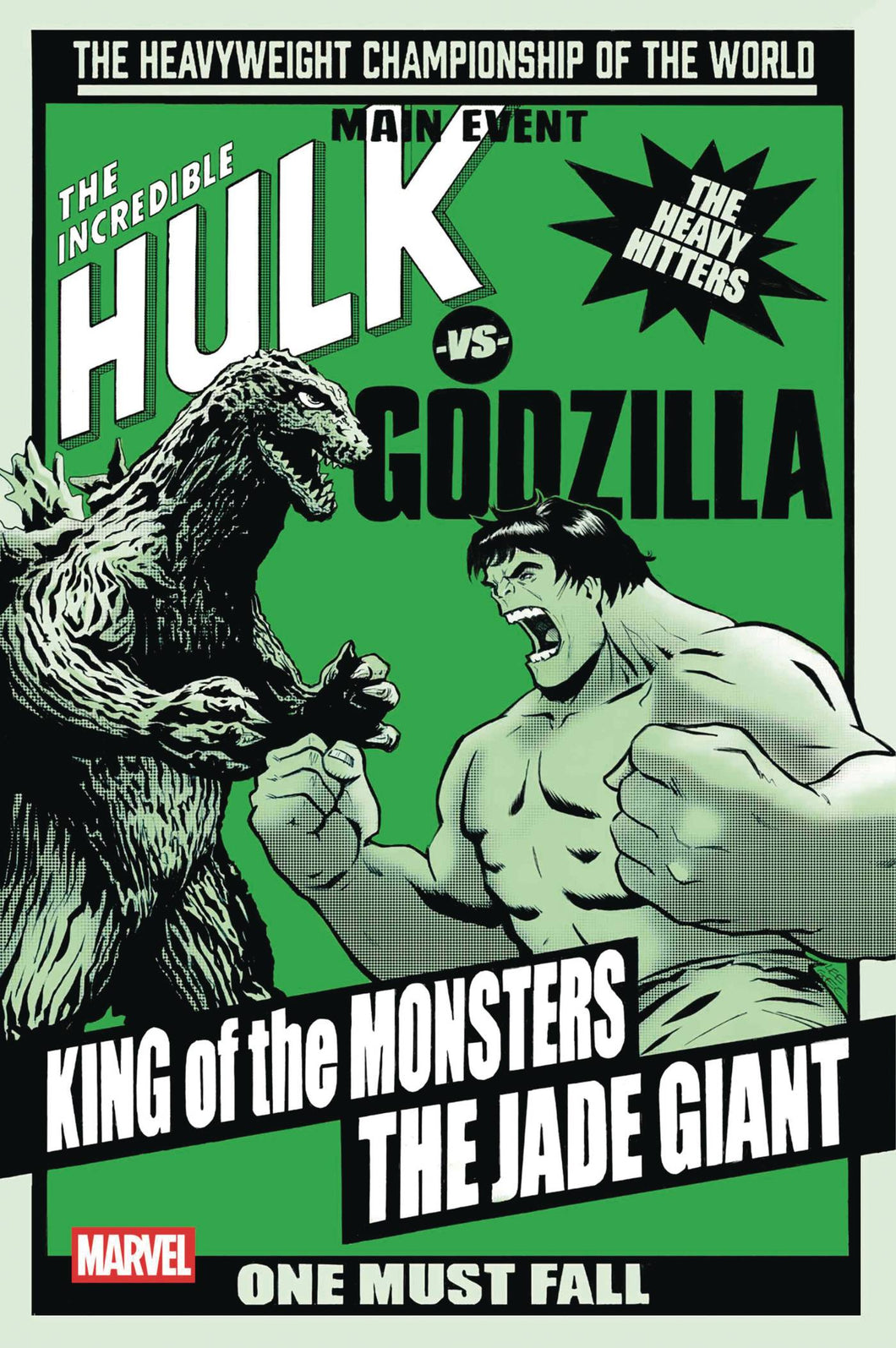 Godzilla vs Hulk #1 Lee Garbett Versus Variant