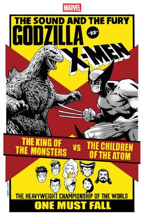 Godzilla vs X-Men #1 Comic Book - Lee Garbett Versus Variant