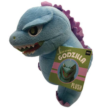 Load image into Gallery viewer, UCC Distributing Godzilla Neon Blue Blacklight 6 inch Plush
